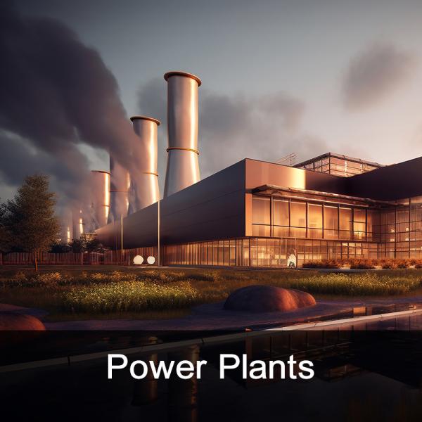 The application of generator sets in power plants